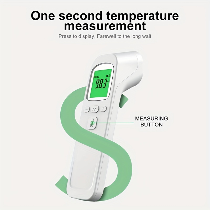 Pulse Oximeter - 非接触式赤外線体温計または指先パルスオキシメーター、携帯型高速測定SpO2＆温度医療モニター