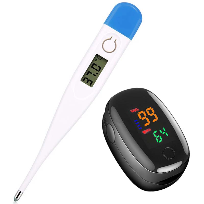 Pulse Oximeter - パルスオキシメーター指医療家庭用体温計ベビー大人医療耳体温計デジタル体温計発熱体温計