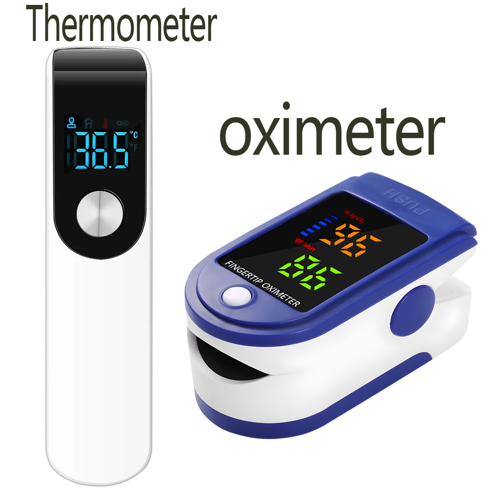 Pulse Oximeter - 医療用額温計、指先パルスオキシメーター、血中酸素飽和度測定器、パルスオキシメーター、耳温計