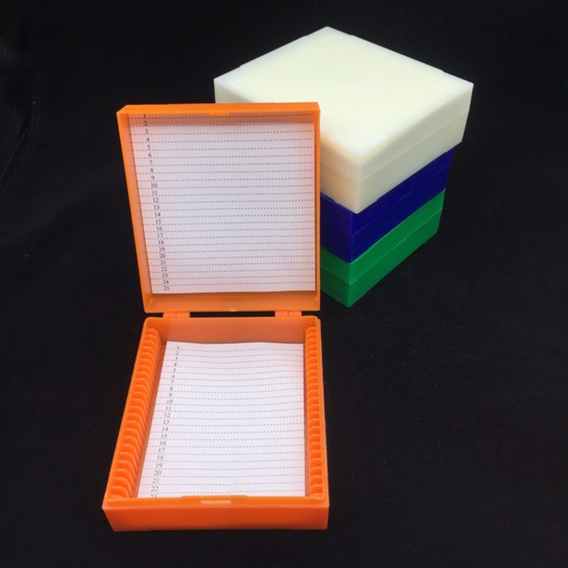 1 個プラスチック製顕微鏡スライドボックスホルダーケースラボ - Pathology Slide Storage のレビューと価格