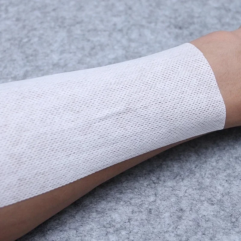 5 メートル/ロールパッチ創傷医療ストリップ湾曲した不織布粘 - Medical Label のレビューと価格