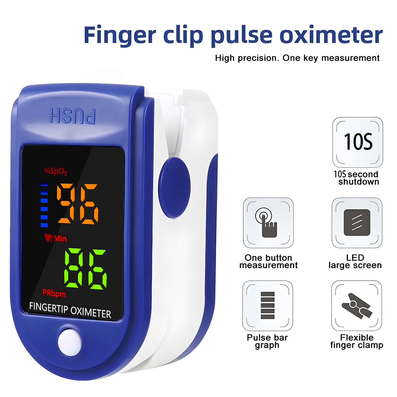 デジタル赤外線体温計額体温計非接触式体温計または医療用ポータ - Pulse Oximeter のレビューと価格
