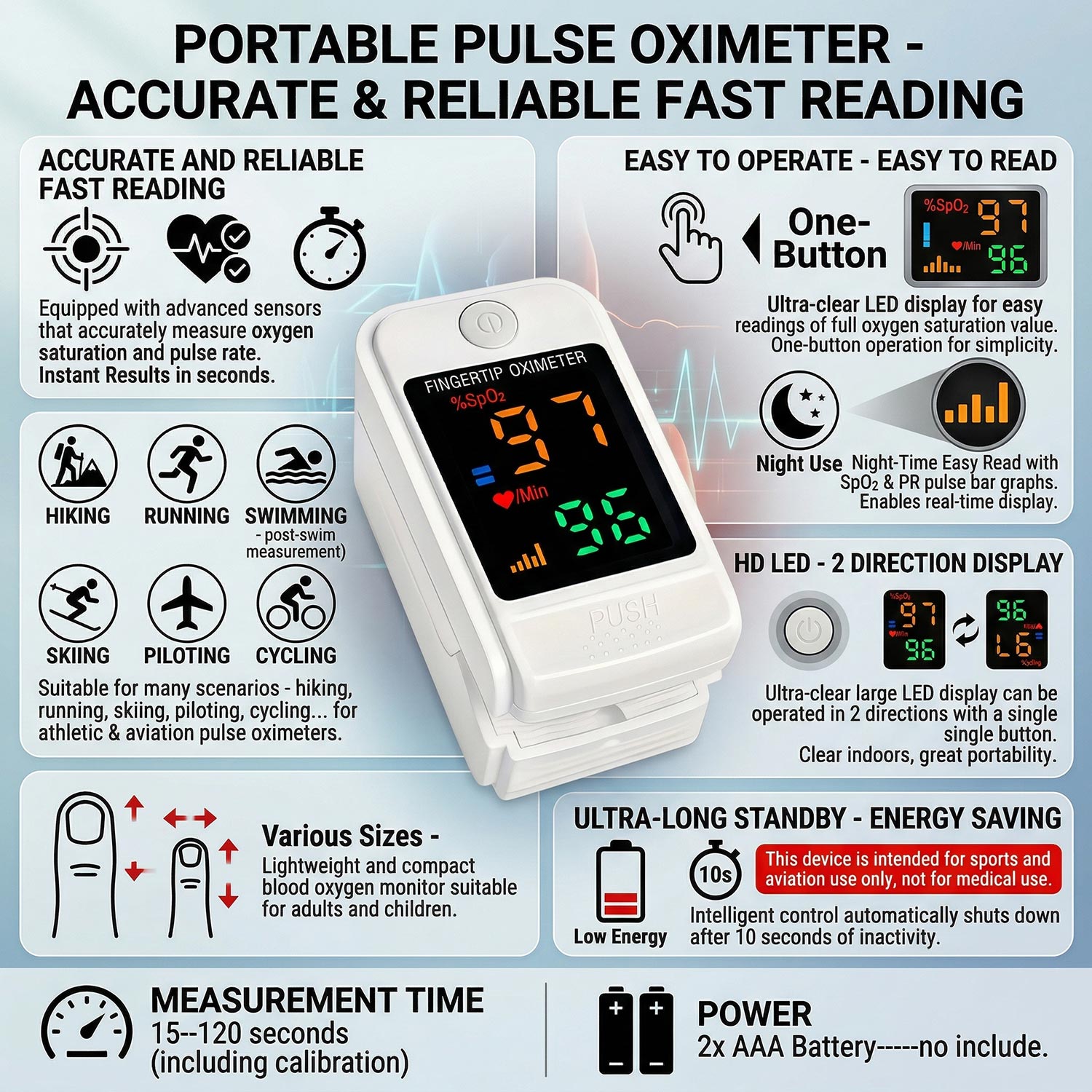 非接触体温計 赤ちゃん・大人用額用デジタル体温計 赤外線パル - Pulse Oximeter のレビューと価格